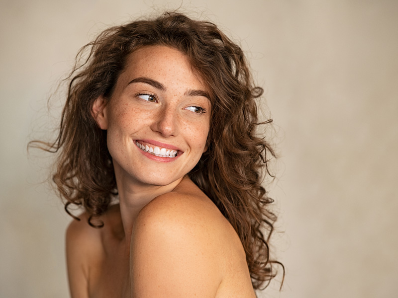 smiling young woman